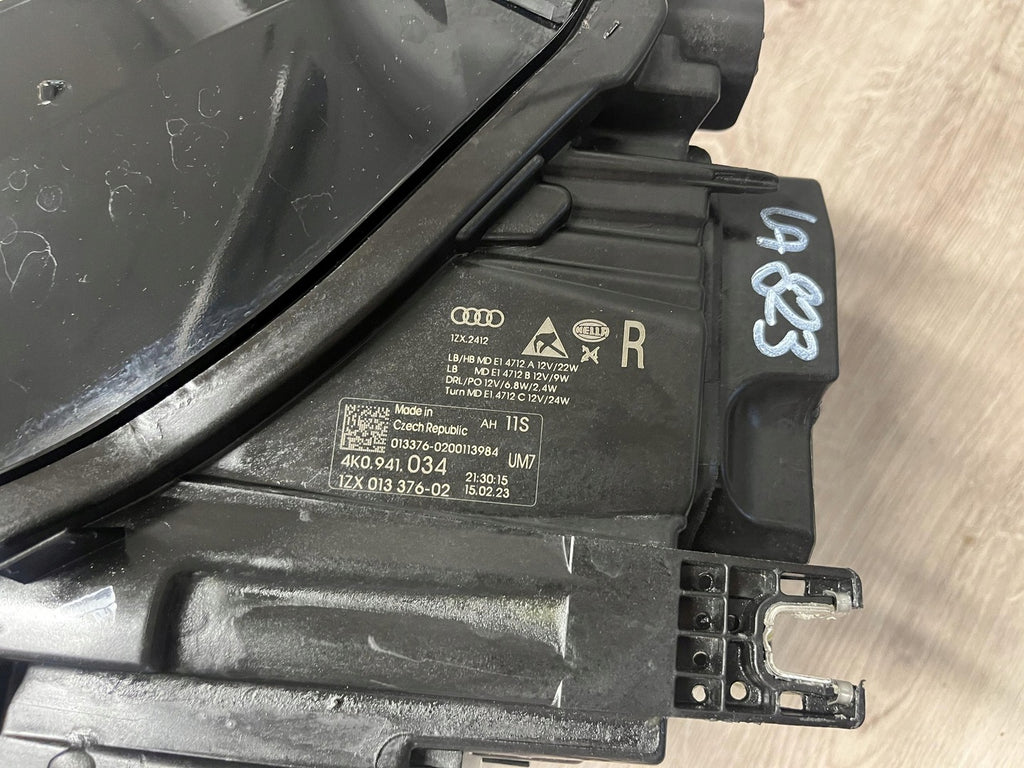 Frontscheinwerfer Audi A6 C8 4K0941033 4K0941034 LED Ein Satz Headlight SCH1998516385ib