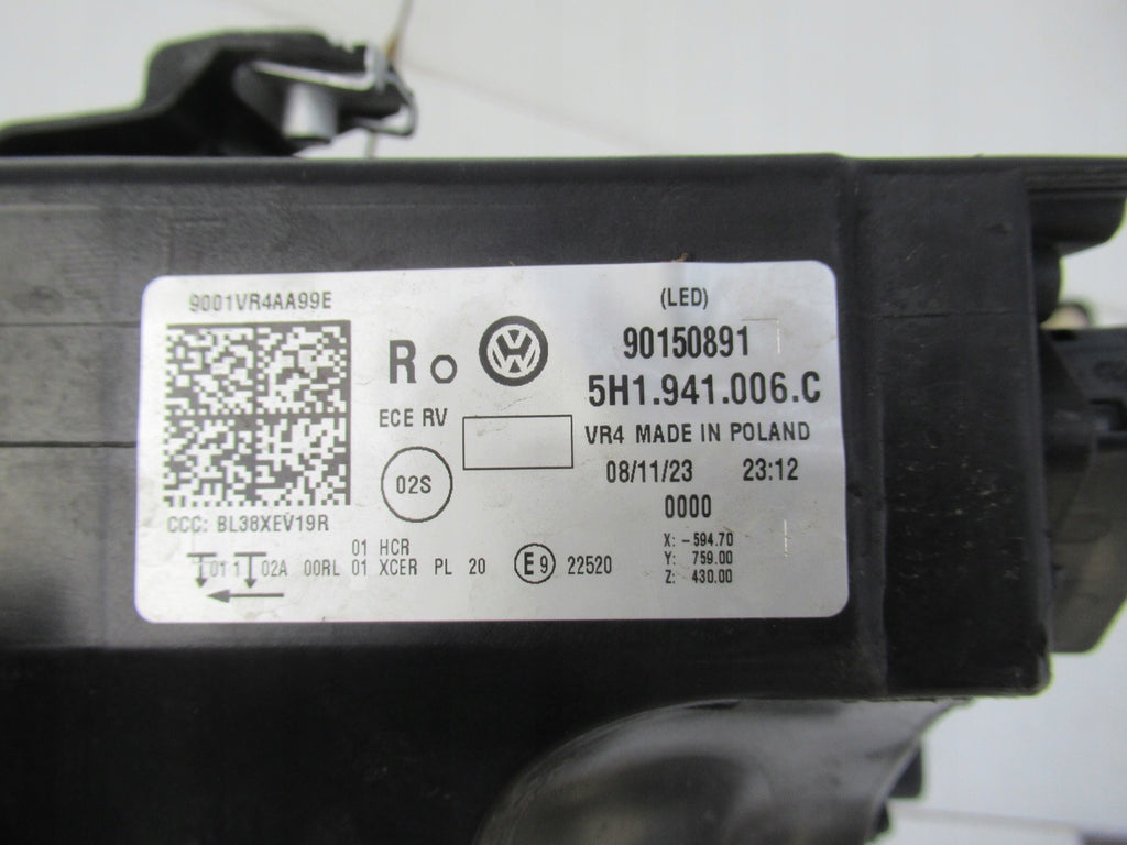 Frontscheinwerfer VW Golf VIII 5H1941006C 5G1941751 LED Rechts Headlight SCH7112433306yc