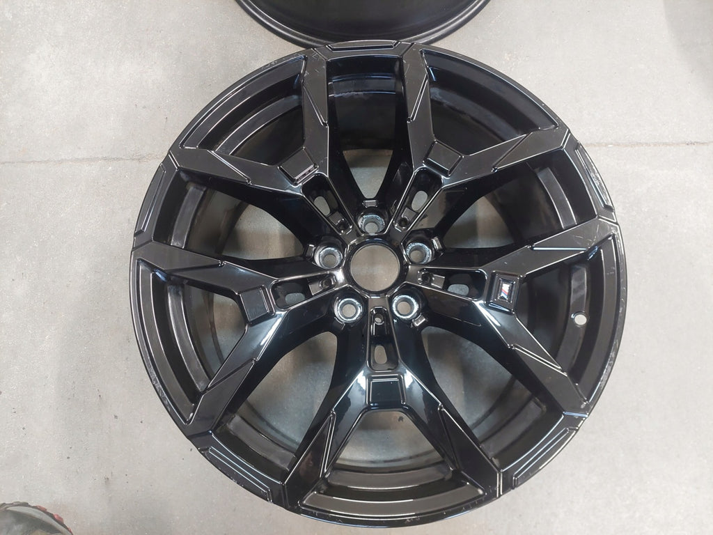 1x Alufelge 19 Zoll 8.5" 5x112 40ET Glanz Schwarz 5A64B58 BMW 3 G21 G22 G20 G23 FEL8312435011qa