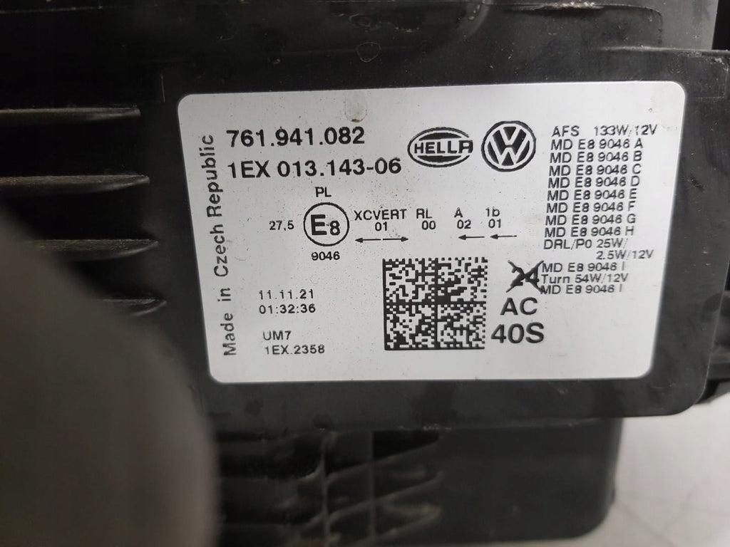 Frontscheinwerfer VW Touareg 761941082 Full LED Rechts Scheinwerfer Headlight SCH4572198716hd