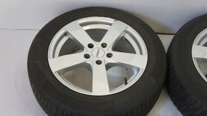 4x Alufelge 17 Zoll 7.5" 5x112 35ET Silber Audi I Rim Wheel FEL8938464550px
