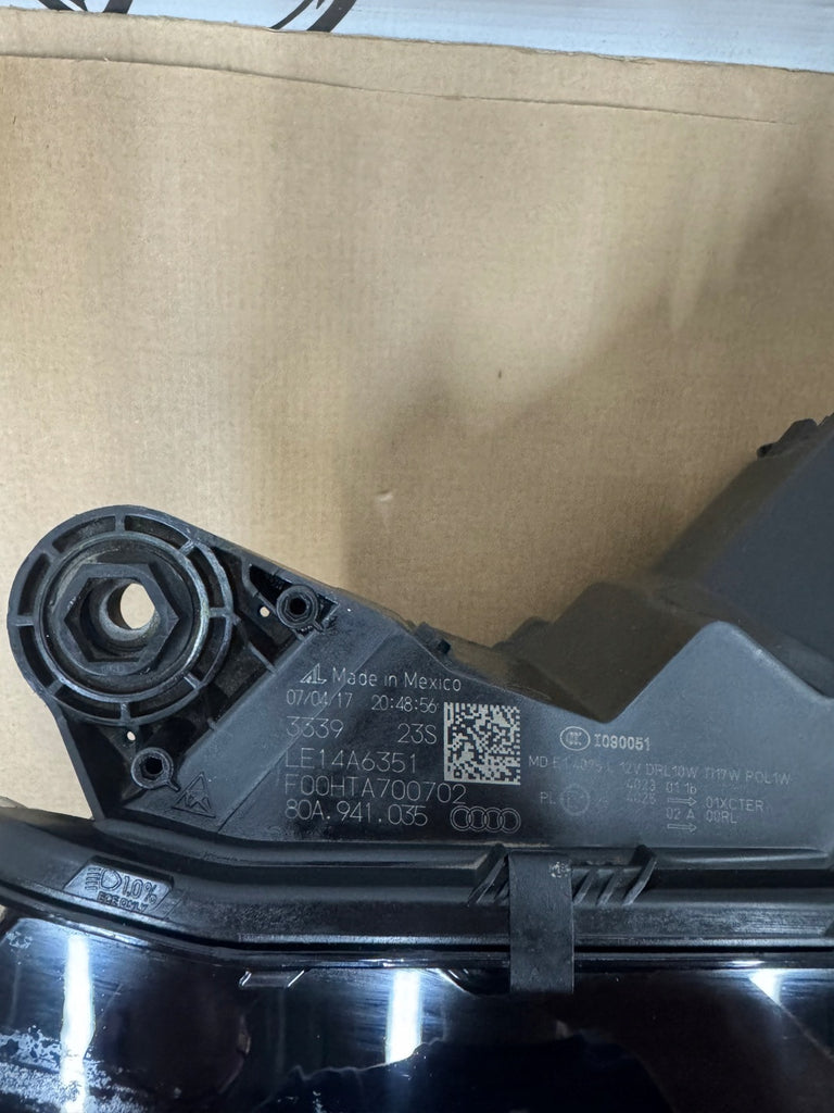 Frontscheinwerfer Audi Q5 80A941035 Full LED Links Scheinwerfer Headlight SCH6978606306zf