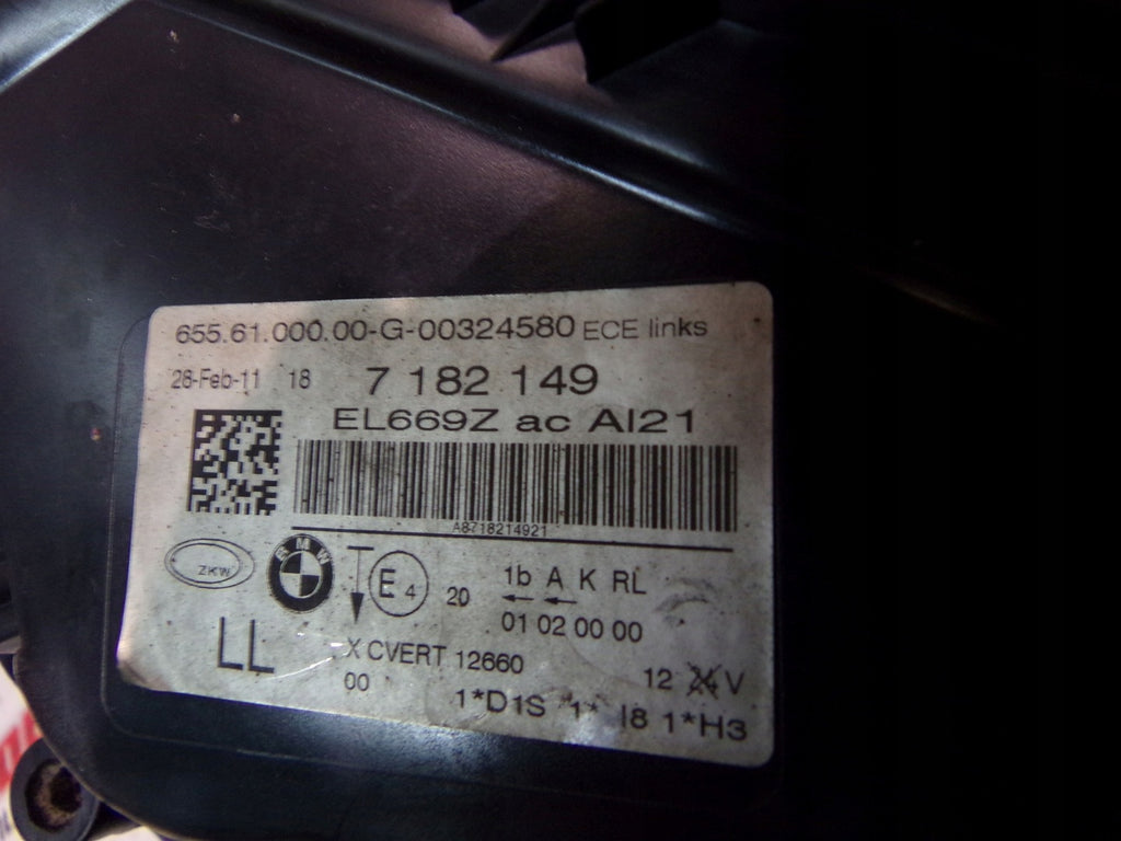 Frontscheinwerfer BMW F01 F02 F04 7182149 Xenon Links Scheinwerfer Headlight SCH8065134311va