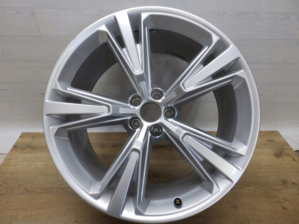 1x Alufelge 21 Zoll 10.0" 5x112 20ET Glanz Silber 4M8601025H Audi Q7 Q8