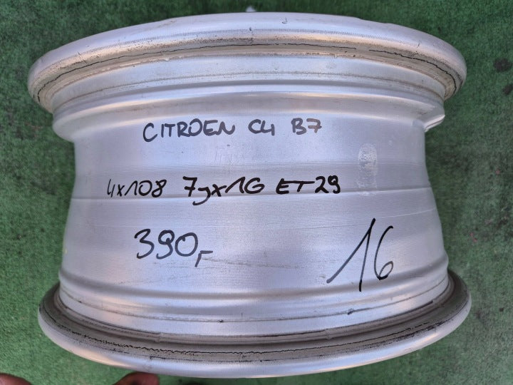 1x Alufelge 16 Zoll 4x108 9670053177SAJ Citroën C4 I Rim Wheel FEL3462124061db