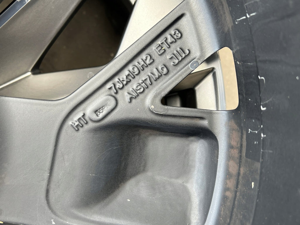 1x Alufelge 19 Zoll 7.0" 5x112 43ET Glanz Silber 565601025M Mg Kodiaq Rim Wheel