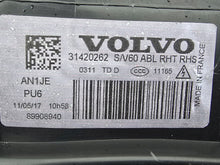 Load image into Gallery viewer, Frontscheinwerfer Volvo S60 V60 31420262 Bi-Xenon Rechts Scheinwerfer Headlight SCH9725324612rb