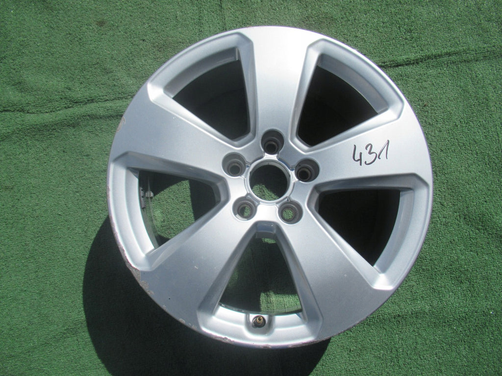 1x Alufelge 17 Zoll 6.5" 5x112 43ET Glanz Silber 8V0601025 Audi A3 Rim Wheel