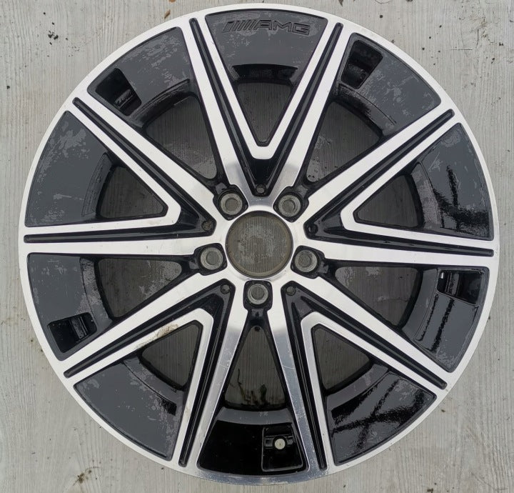 1x Alufelge 19 Zoll 7.5" 5x112 52 5ET A2434012000 Mercedes-Benz Eqa Rim Wheel FEL7253349685ce