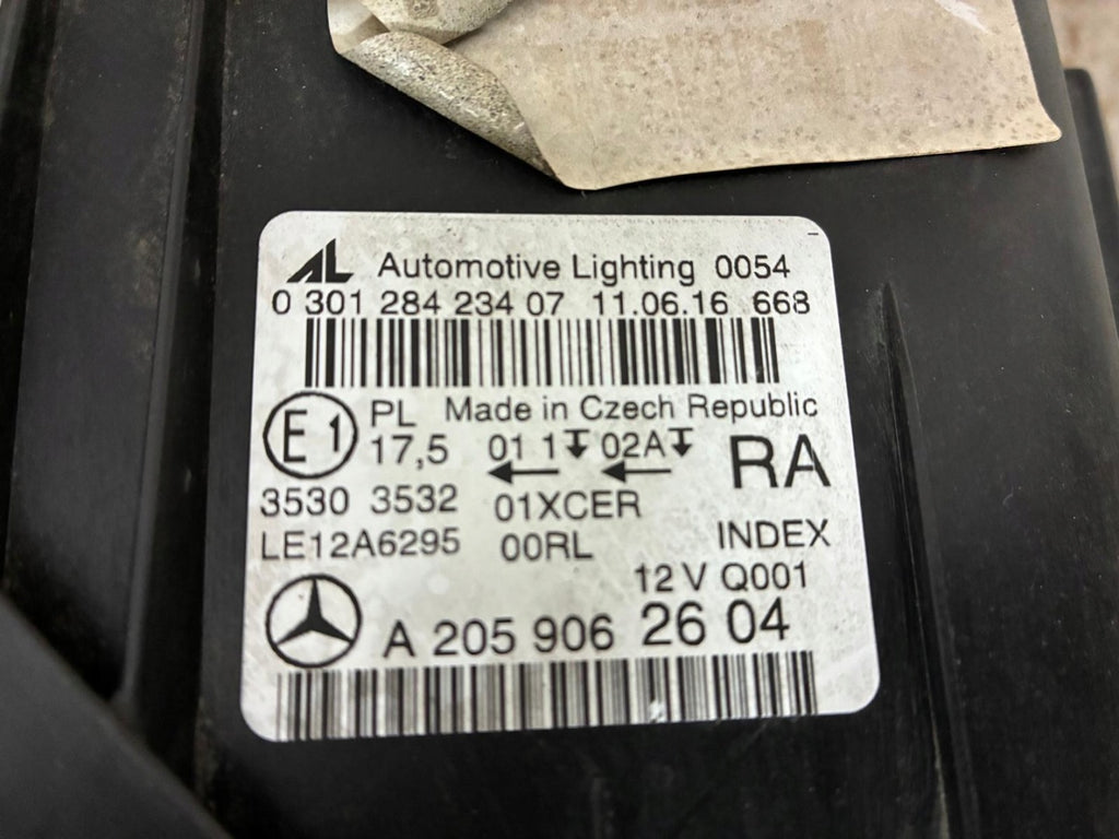 Frontscheinwerfer Mercedes-Benz W205 A2059062604 Full LED Rechts Headlight SCH2379129740ty