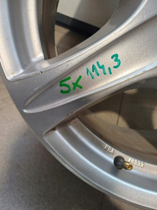 1x Alufelge 18 Zoll 8.5" 5x114.3 38ET 55R8855 Rim Wheel FEL7910361735mx