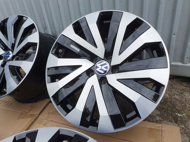 4x Alufelge 18 Zoll 8.0" 5x112 25ET 760601025M Audi Touareg Rim Wheel FEL8331508306oa