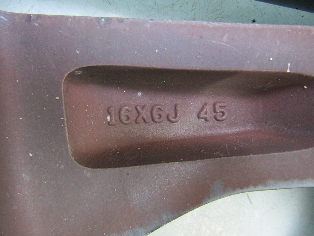 1x Alufelge 16 Zoll 6.0" 4x100 45ET 16060B Honda Jazz V Rim Wheel FEL9921217201xq