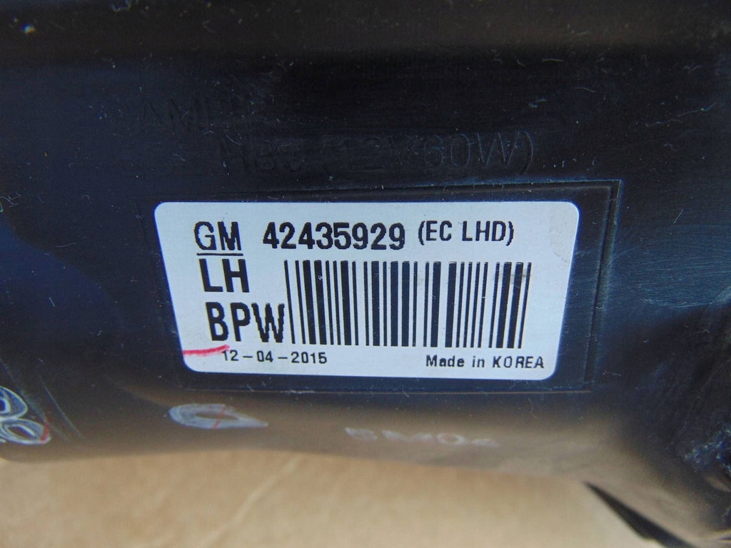 Frontscheinwerfer Opel Mokka 42435929 Links Scheinwerfer Headlight SCH9681337494pb