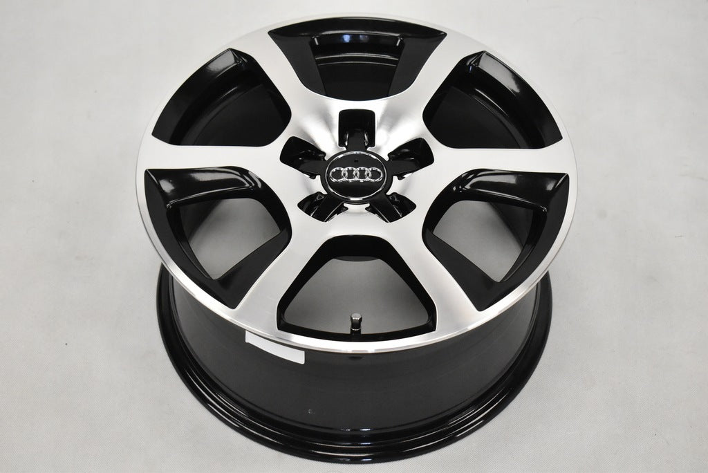 4x Alufelge 16 Zoll 7.5" 5x112 45ET Glanz Schwarz 8K0601025F Audi A4 B7 C7 FEL8843276855xp