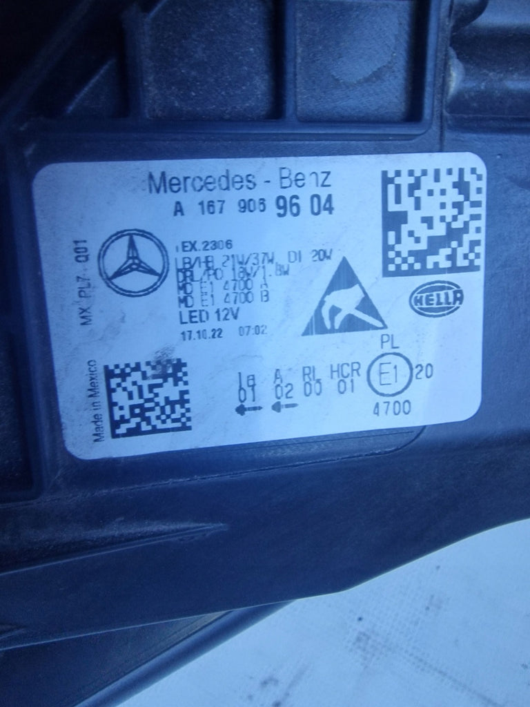 Frontscheinwerfer Mercedes-Benz Gle A1679069604 Rechts Scheinwerfer Headlight SCH5155409543tl