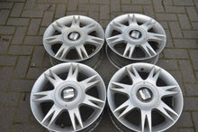 Laden Sie das Bild in den Galerie-Viewer, 4x Alufelge 15 Zoll 6.0" 5x100 43ET Seat Ibiza Polo Rim Wheel FEL4520043095zw