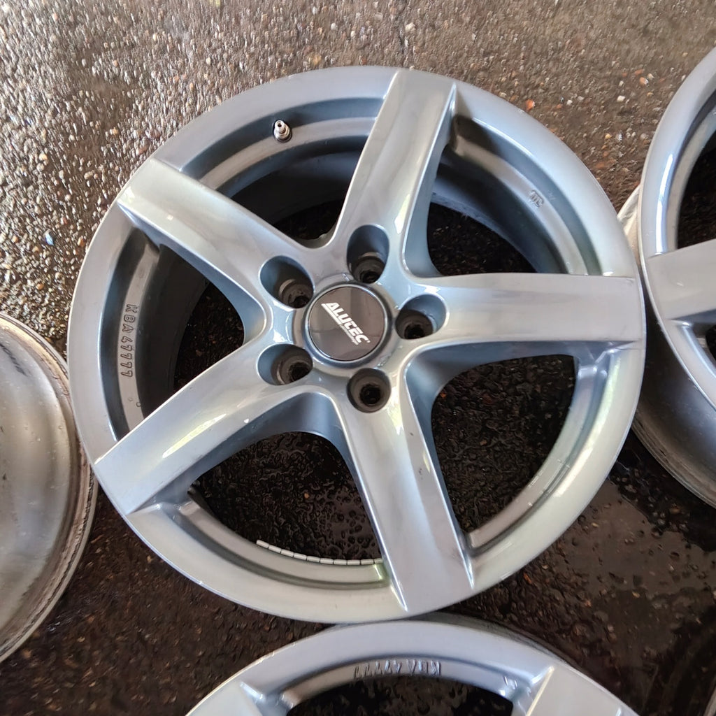 4x Alufelge 17 Zoll 7.5" 5x112 48ET Glanz Grau KBA47777 Audi I Rim Wheel FEL1848737926bd