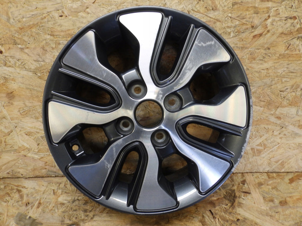 1x Alufelge 14 Zoll 5.0" 4x100 49ET Kia Picanto Rim Wheel