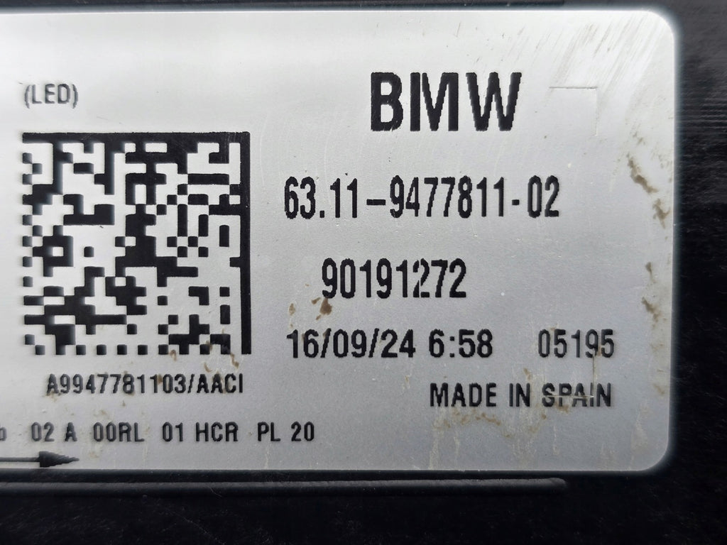 Frontscheinwerfer BMW X1 F48 6311-9477811-02 Links Scheinwerfer Headlight SCH9086134907uk