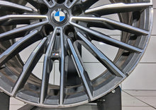 Load image into Gallery viewer, 1x Alufelge 20 Zoll 8.0" 5x112 26ET Glanz Grau 8072025 87169090 BMW G14 G15 Mg FEL3900210332hh