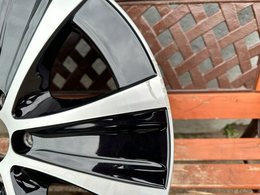 1x Alufelge 18 Zoll 8.0" 5x112 43ET Glanz Schwarz A2134013700 Mercedes-Benz W213