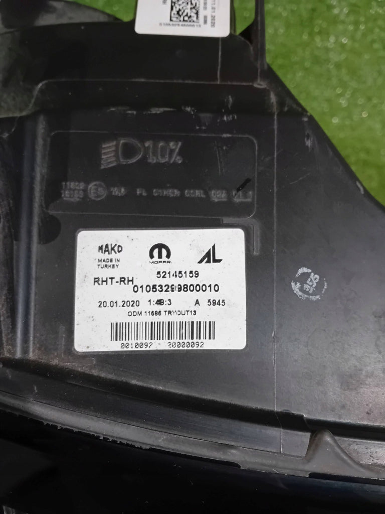 Frontscheinwerfer Fiat Tipo 52145159 Rechts Scheinwerfer Headlight SCH9300368332xr