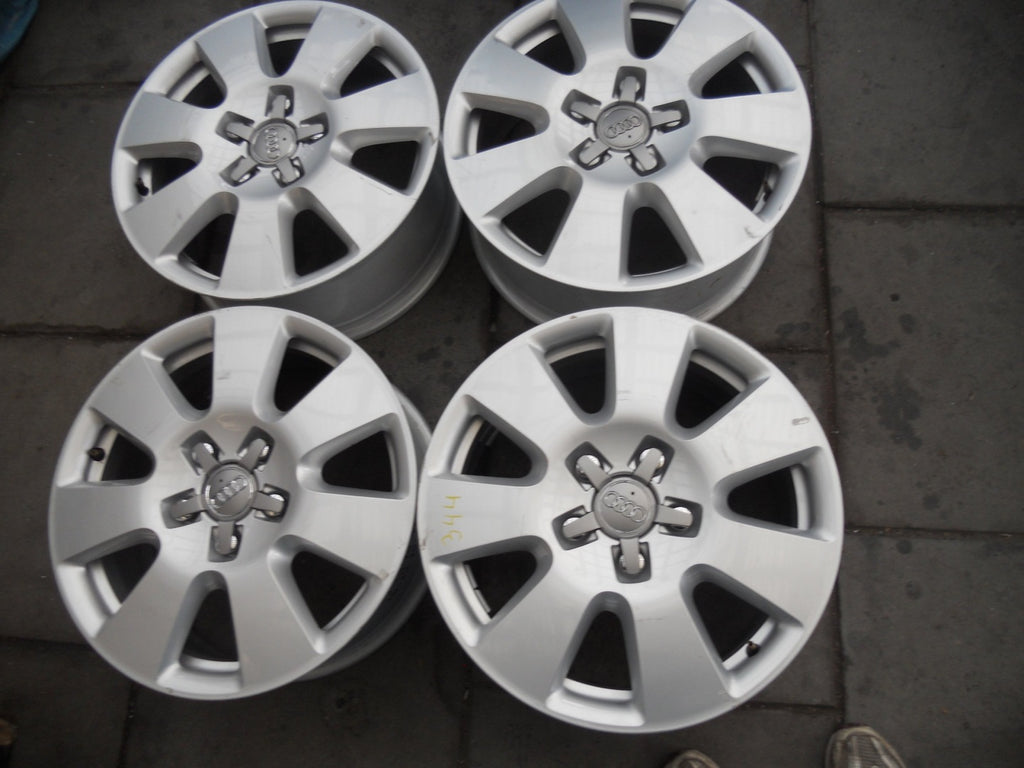 1x Alufelge 18 Zoll 7.5" 5x130 53ET Glanz Silber 4L0601025 Audi Q7 Rim Wheel FEL9160029112nq