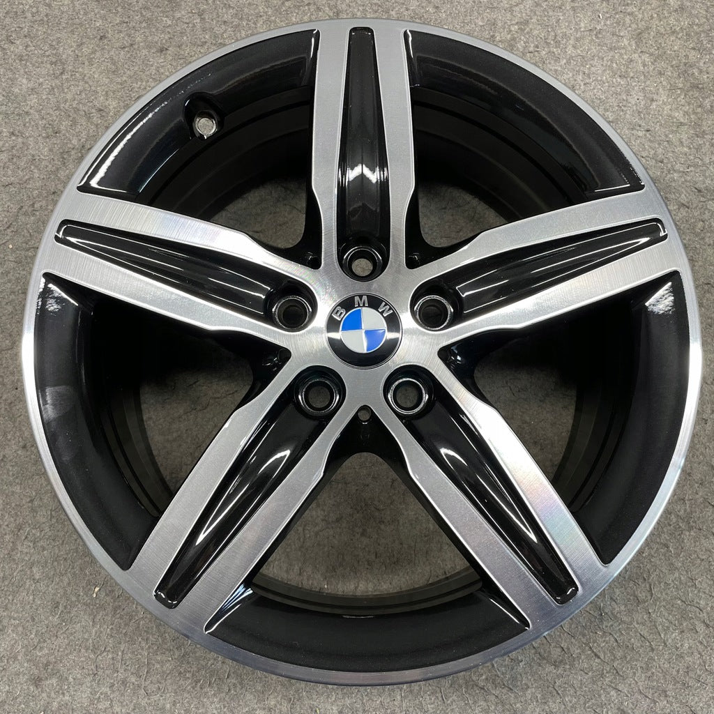 4x Alufelge 17 Zoll 7.5" 5x112 6855091 BMW 2 F45 F46 Rim Wheel FEL8153647554yr