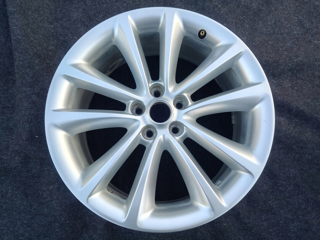 1x Alufelge 18 Zoll 7.5" 5x105 42ET Glanz Silber 13259250 Opel Astra J Rim Wheel FEL3010891245ou