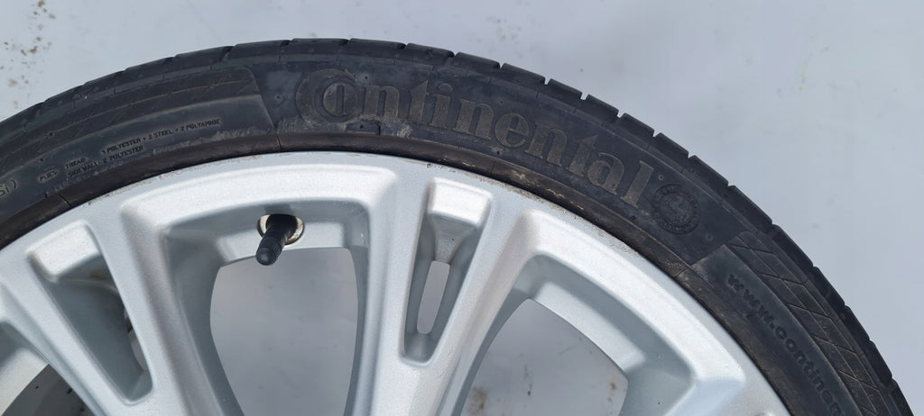 1x Alufelge 17 Zoll 7.0" 4x108 47,5ET Glanz Silber C1BC-MA Ford Fiesta Rim Wheel