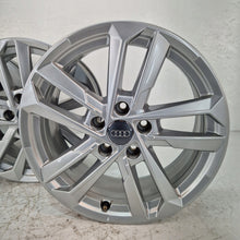 Load image into Gallery viewer, 4x Alufelge 17 Zoll 6.5" 5x112 43ET Glanz Silber 8Y0601025L Audi Rim Wheel FEL8514722657qk