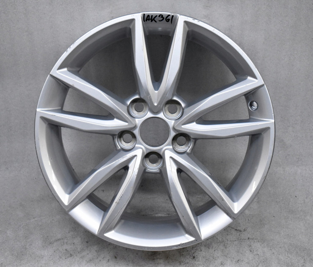 1x Alufelge 17 Zoll 7.0" 5x114.3 45ET Glanz Silber PW457-05001 Toyota Avensis FEL6634118117gp