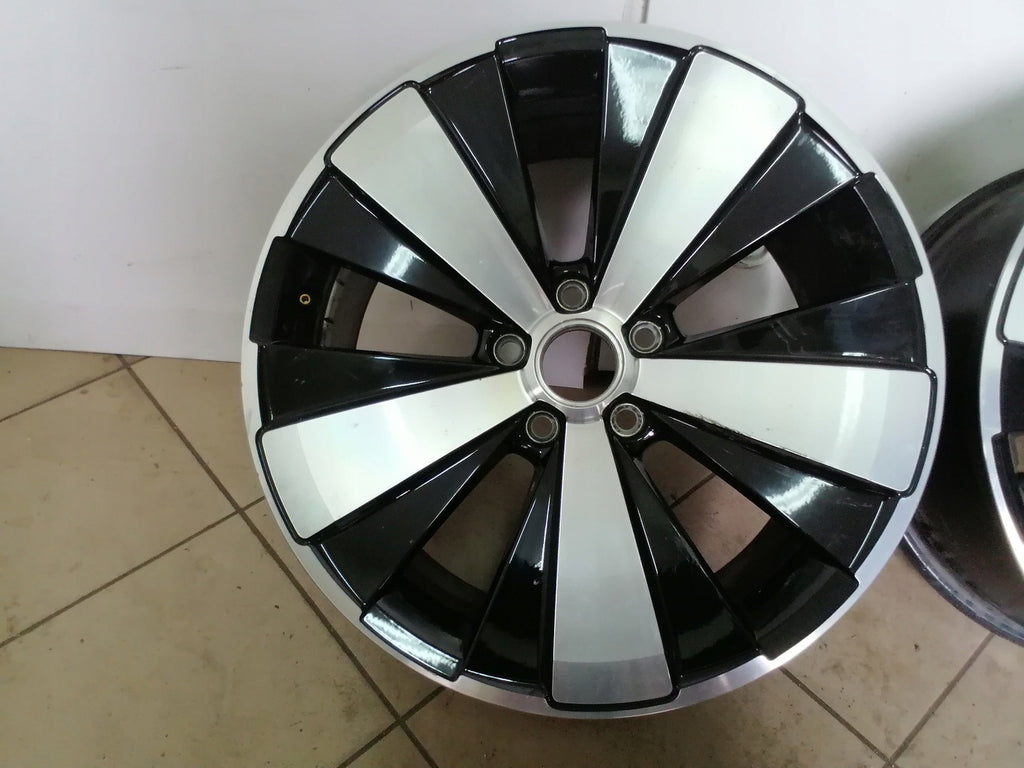 1x Alufelge 18 Zoll 8.0" 5x112 48ET Schwarz 5CC0601025AK VW Beetle Rim Wheel