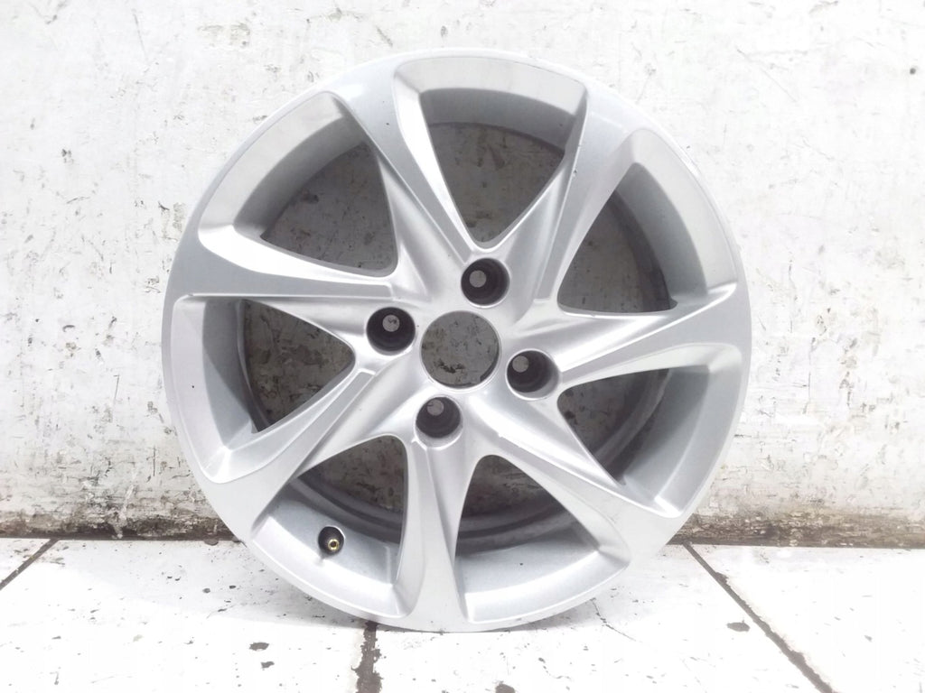 1x Alufelge 15 Zoll Schwarz 9673773577 Peugeot 308 Rim Wheel FEL4049820971ev