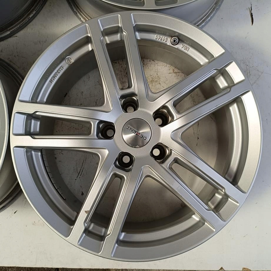 4x Alufelge 17 Zoll 7.5" 5x112 30ET Glanz Silber Audi I Rim Wheel FEL8254279469xp