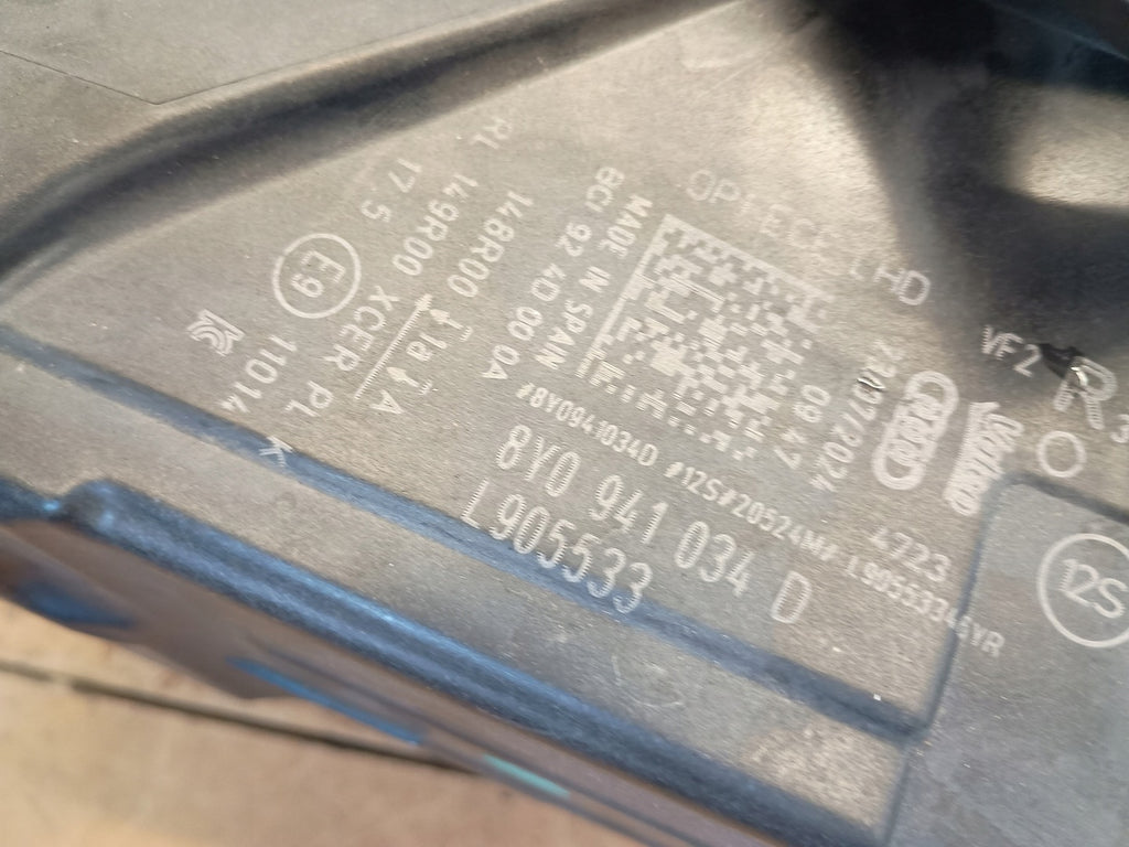 Frontscheinwerfer Audi A3 8Y0941034D LED Rechts Scheinwerfer Headlight