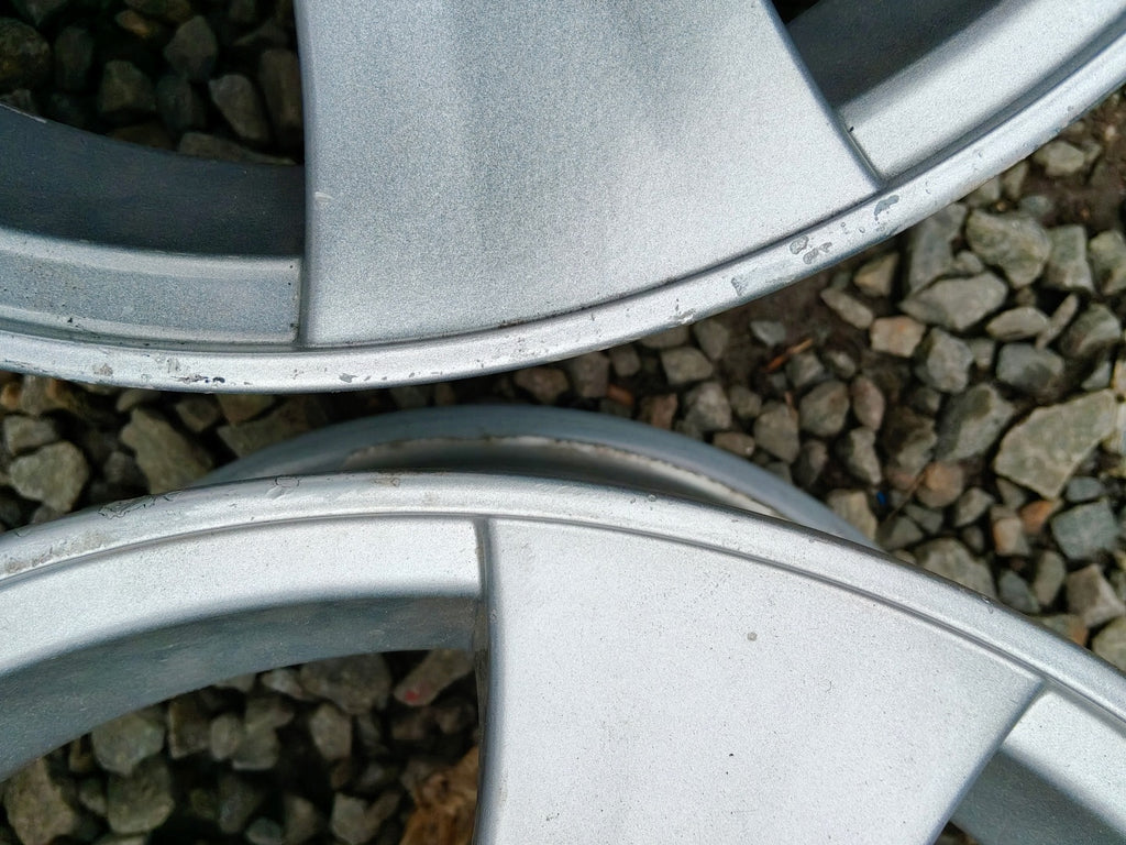 4x Alufelge 15 Zoll 6.5" 4x114.3 37ET Glanz Silber Mitsubishi I Rim Wheel FEL1338564562aq