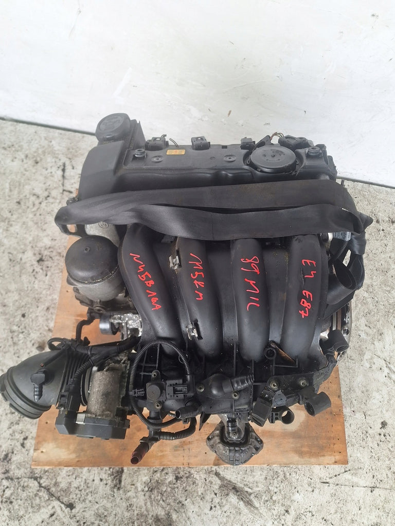 Motor BMW E90 E87 N45B16A 115PS 150000kW Benzin Engine Unkomplett