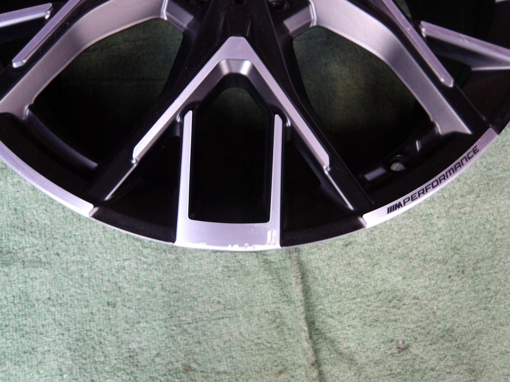 1x Alufelge 19 Zoll 8.0" 5x112 53ET Matt Schwarz 5A45273 BMW Rim Wheel FEL9920239653da