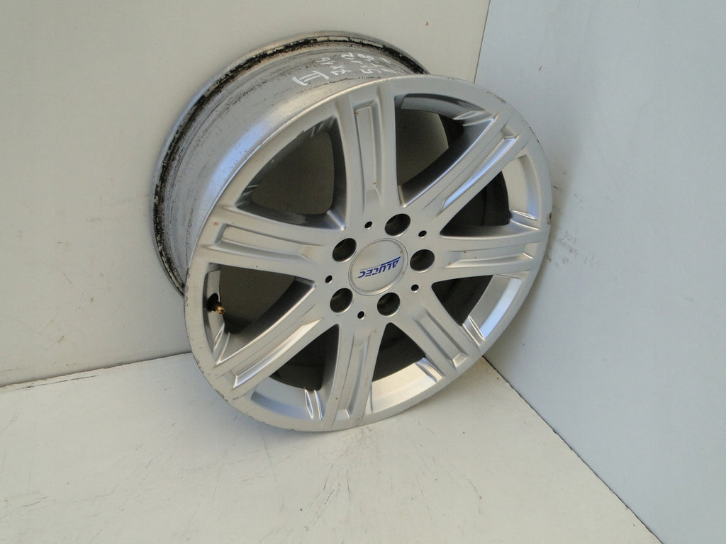 1x Alufelge 16 Zoll 7.0" 5x112 38ET Glanz Silber A2124011702 Mercedes-Benz