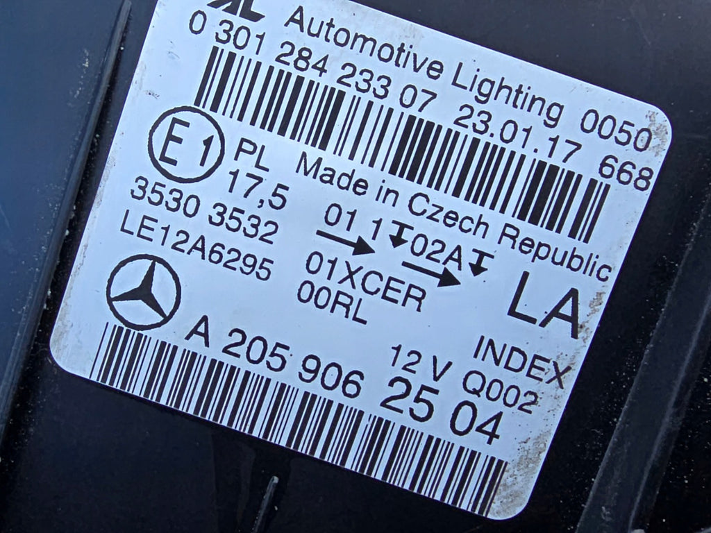 Frontscheinwerfer Mercedes-Benz W205 A2059062504 Links Scheinwerfer Headlight SCH8925862259jo