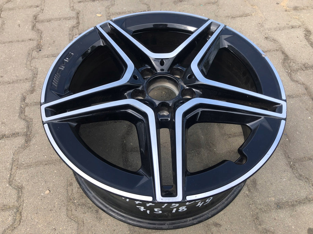 1x Alufelge 18 Zoll 7.5" 5x112 49ET A1774011500 Mercedes-Benz Rim Wheel