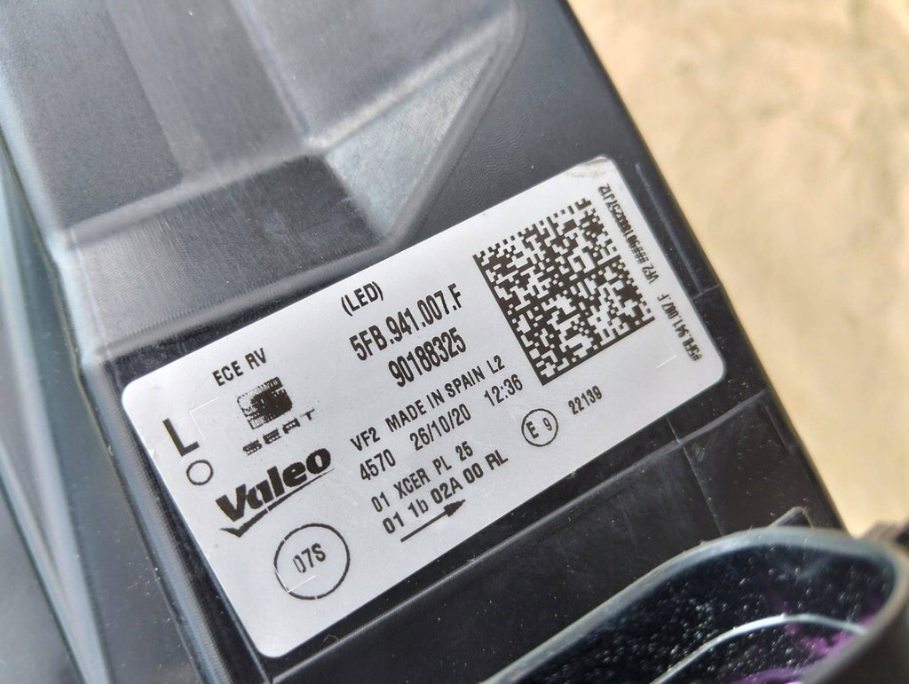 Frontscheinwerfer Seat Leon 5FB941007F 5FB941008F Ein Satz Headlight SCH2966914791ne