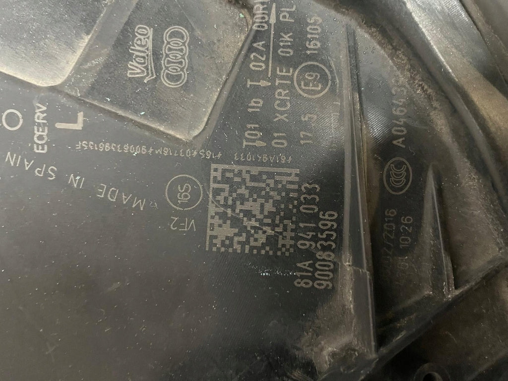 Frontscheinwerfer Audi Q2 81A941033 Full LED Links Scheinwerfer Headlight SCH2540029265ar