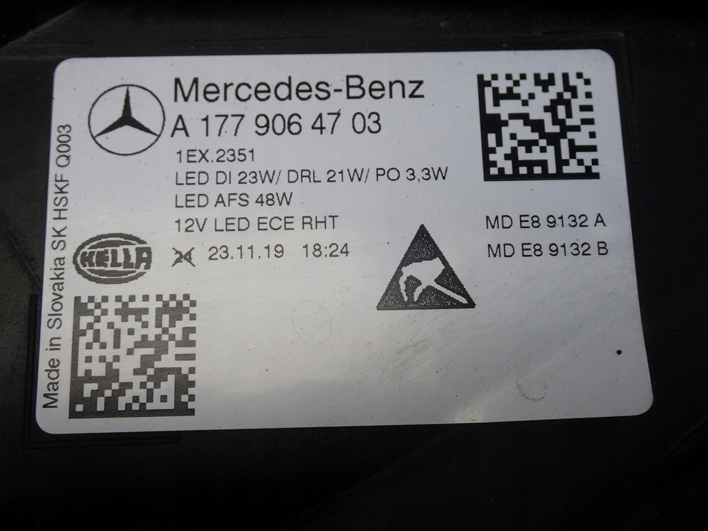 Frontscheinwerfer Mercedes-Benz A1779064703 Full LED Links Headlight