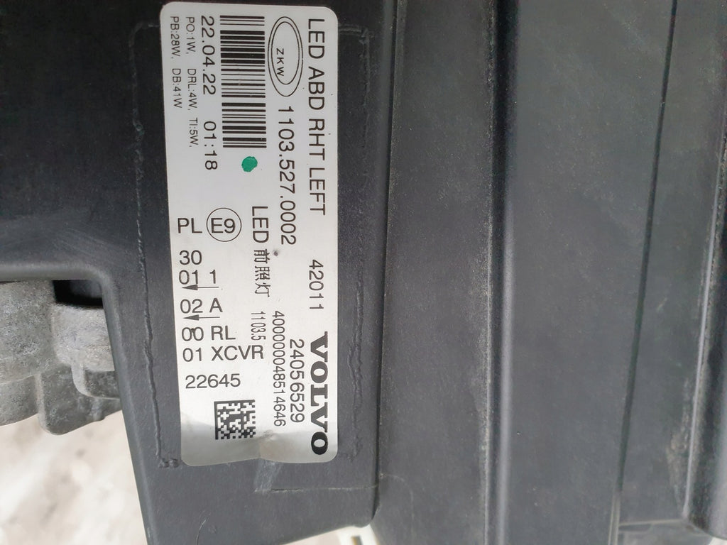 Frontscheinwerfer Volvo 24056529 Full LED Links Scheinwerfer Headlight SCH6031382969qu
