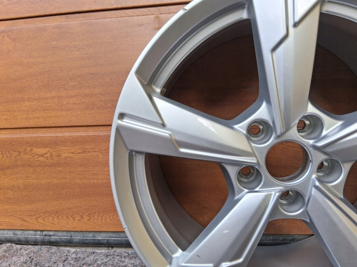 1x Alufelge 18 Zoll 8.0" 5x112 39ET Glanz Silber 4K0601025D Audi A6 C8 Rim Wheel FEL8776547430db