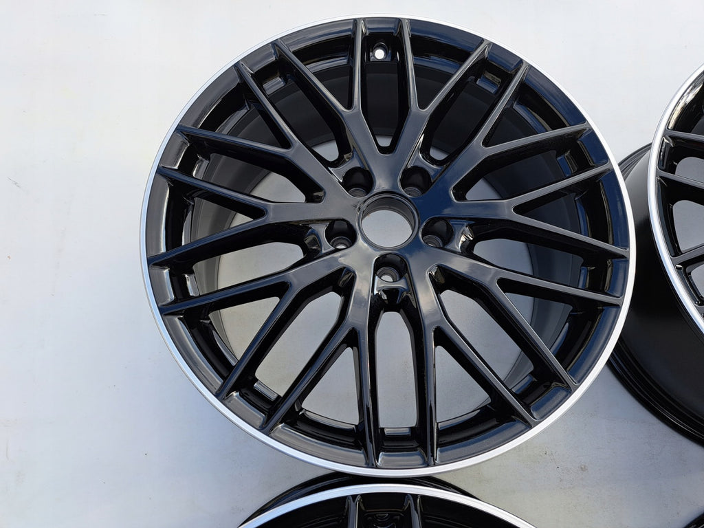 4x Alufelge 19 Zoll 8.5" 5x112 43ET Glanz Silber 4G9601025K Audi A6 Allroad FEL7438989118bt