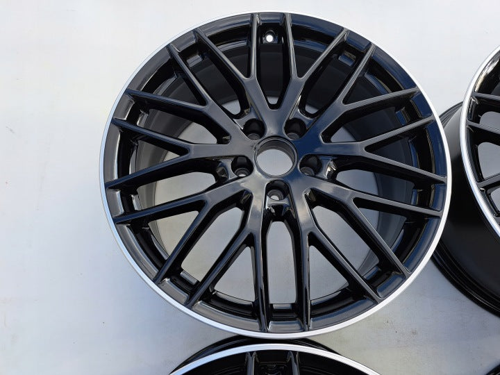 4x Alufelge 19 Zoll 8.5" 5x112 43ET Glanz Silber 4G9601025K Audi A6 Allroad FEL7438989118bt
